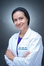 headshot of Marwa Oudah, MBBS